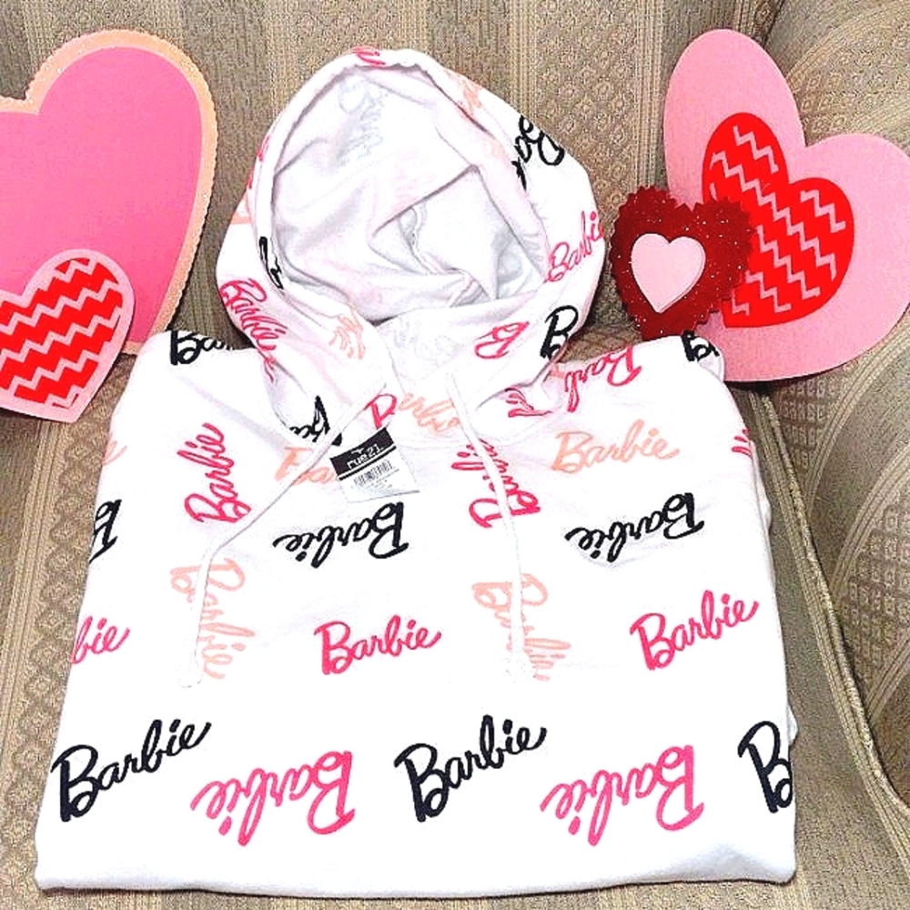 NWT Barbie x Rue 21 Hoodie - Picture 1 of 9